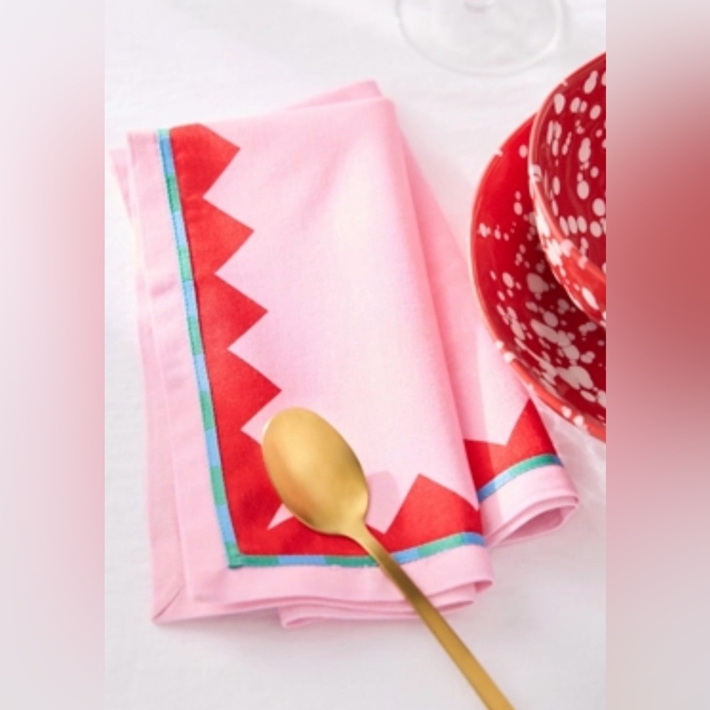 Anthropologie AMRITA ASSORTED NAPKINS, SET OF 4